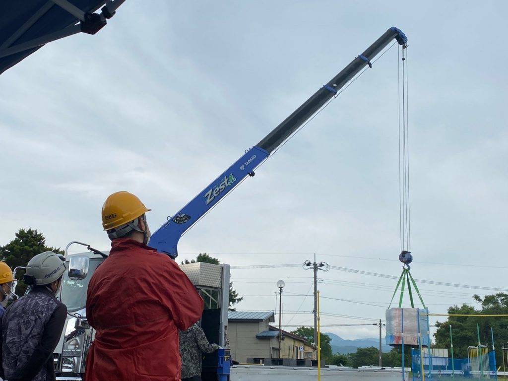 小型移動式クレーン運転技能講習2日目(浪岡会場) 青森建機スクール 小型移動式クレーン運転技能講習2日目(浪岡会場) 青森建機スクール